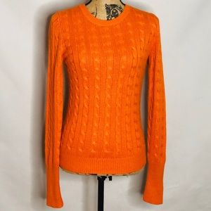 GAP orange sweater size small